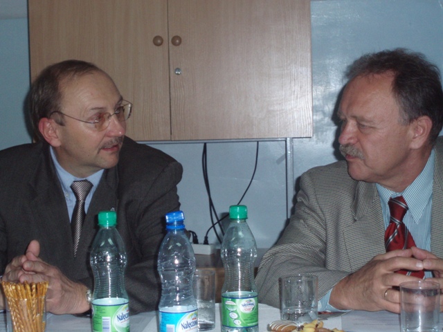 Prezes Marek Kamierczak i Dyrektor Micha Wrblewski